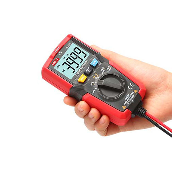 디바이스마트,계측기/측정공구 > 전기/전자 계측기 > 휴대형멀티미터,UNI-T,휴대용 디지털 멀티미터 UT125C,UT125C Pocket Size Digital Multimeter, 600V DC/AC voltage measurement, 400mA DC/AC current measurement