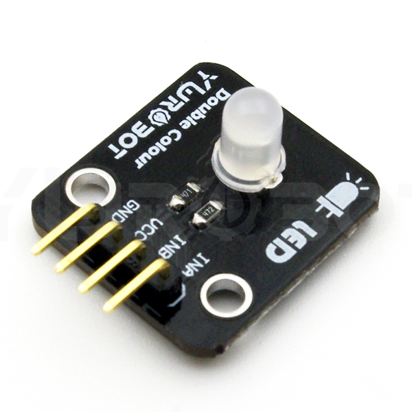 아두이노 5mm 레드 그린 LED 모듈 [ELB081010]