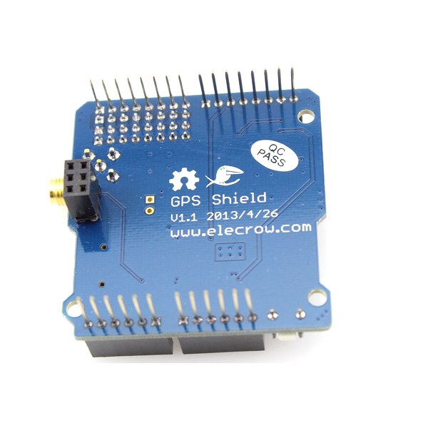 디바이스마트,오픈소스/코딩교육 > 아두이노 > 아두이노 호환쉴드,ELECROW,아두이노 GPS 실드 with 안테나 [MCS01107S],Arduino, Mega 및 Crowduino 호환 / SD 인터페이스 / 사용하기 쉬우며 SerialPort를 읽으면 GPS 데이터를 얻을 수 있습니다. / 3.3V,5V 전압 호환 가능