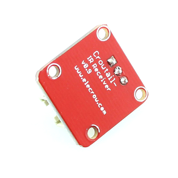 디바이스마트,MCU보드/전자키트 > 버튼/스위치/제어/RTC > 원격제어/무선컨트롤,ELECROW,Crowtail- IR 리시버[CT0031IRR],적외선 원격 제어 시스템용 소형 수신기인 HS0038B를 사용하는 IR리시버입니다./전압 : 3.3-5V/거리 : 10m