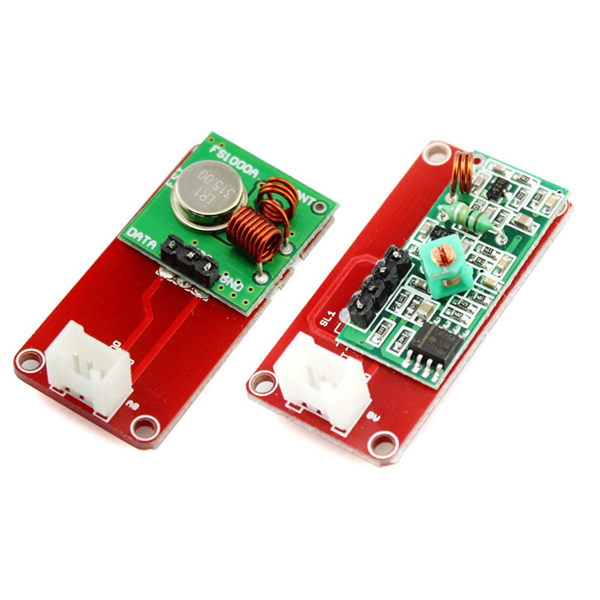 디바이스마트,MCU보드/전자키트 > 통신/네트워크 > RF/LoRa,ELECROW,Crowtail- 315Mhz RF수신기 [CRT02059R],Crowtail- 315Mhz RF Receiver with Transmitter / 작동 전압 : DC 3 ~ 12V / 동작 주파수 : 315MHz