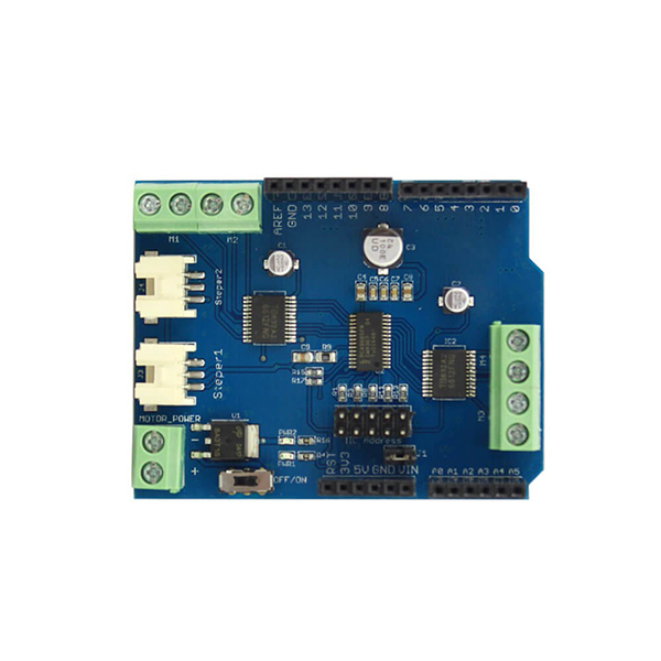 디바이스마트,오픈소스/코딩교육 > 아두이노 > 아두이노 모터/드라이버모듈,ELECROW,아두이노 TB6612 모터 실드 [ARS27361T],아두이노 호환 / 4개의 DC 모터 또는 2개의 스테퍼 모터를 구동 / 칩 작동전압: 5V / 모터 작동 전압: 12V / 사이즈: 70mm (L) * 53mm (W) * 23mm (H)