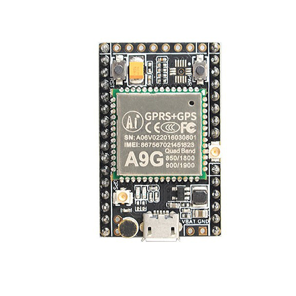 디바이스마트,MCU보드/전자키트 > 통신/네트워크 > GNSS/GPS > GPS 보드,ELECROW,GPRS/GSM + GPS A9G Pudding/SMS/Voice/Wireless 데이터전송 + 포지셔닝 IoT 개발보드 [AMC01017B],A9G 개발 보드는 EMC의 A9G GPRS / GSM + GPS / BDS 모듈을 기반으로하는 다기능 개발 보드 / 작동 전압 : 3.5v - 4.2v