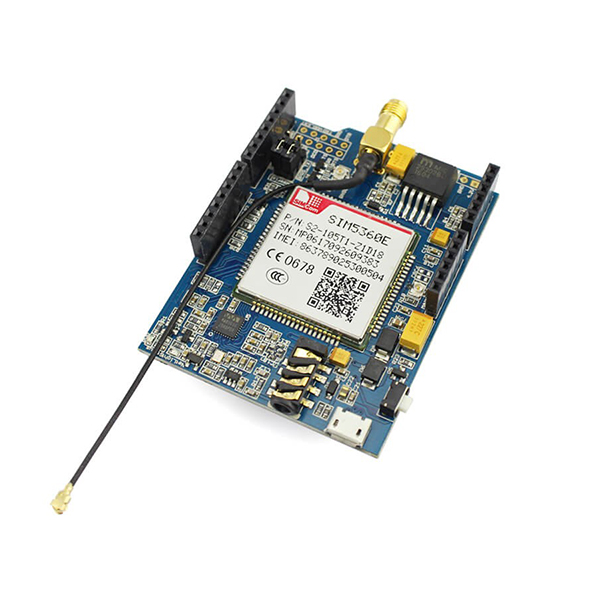 디바이스마트,MCU보드/전자키트 > 통신/네트워크 > GNSS/GPS > GPS 보드,ELECROW,SIM5360E 3G 실드 [ARS04053S],UART를 통해 AT 명령으로 제어되며 3.3V 및 5V 논리 레벨 지원합니다.