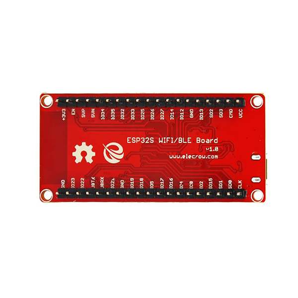 디바이스마트,오픈소스/코딩교육 > 아두이노 > 아두이노 통신모듈,ELECROW,ESP32 WIFI/BLE 보드 [ARS01119B],저전력 센서 네트워크에서 음성 인코딩, 음악 스트리밍 및 MP3 디코딩등 다양한 애플리케이션을 대상으로하는 강력한 Wi-Fi + BT + BLE MCU 모듈 / 작동 전압 : 2.2 ~ 3.6V