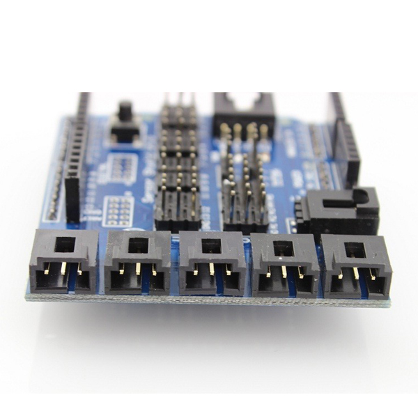 디바이스마트,오픈소스/코딩교육 > 아두이노 > 아두이노 호환쉴드,ELECROW,아두이노 센서 실드 V4.0 [MCS01002S],아두이노, 아두이노호환보드와 호환 / 센서, 서보, 릴레이, 버튼, 포텐쇼미터와 같은 다양한 모듈에 연결 가능