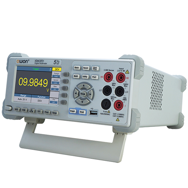 디바이스마트,계측기/측정공구 > 전기/전자 계측기 > 탁상형멀티미터,OWON,벤치타입 디지털 멀티미터 [XDM3051],4 인치 480 x 320 픽셀 고해상도 LCD / 다중 IO 인터페이스 : USB 장치 / 호스트, RS232, LAN 및 내선 트리거 입력