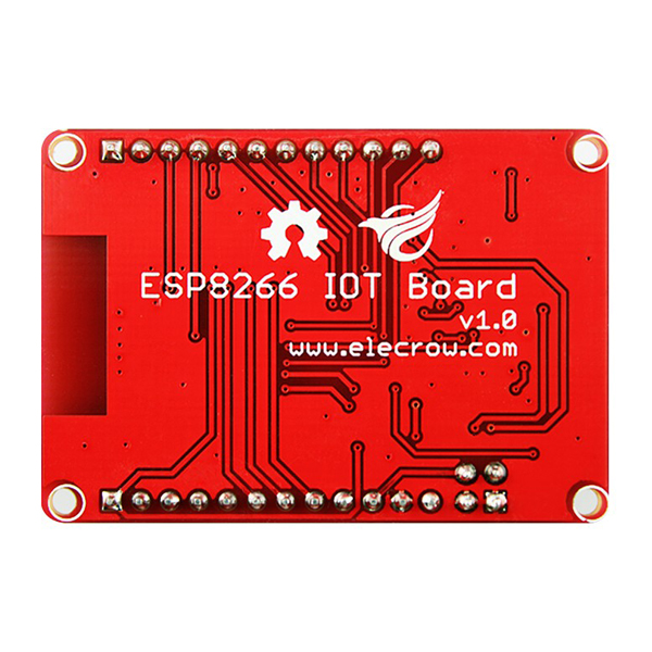 디바이스마트,MCU보드/전자키트 > 통신/네트워크 > 와이파이,ELECROW,ESP8266 IOT 보드 [DPO82666E],USB 및 배터리 충전 기능이 내장 된 '올인원 (all-in-one)'ESP8266 WiFi 개발 보드 /  배터리가 필요 없으며 마이크로 USB 커넥터에서 바로 작동합니다.