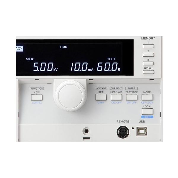 디바이스마트,계측기/측정공구 > 전기/전자 계측기 > 누설전류계,KIKUSUI,5kV 100mA 내전압 시험기 [TOS5200],전기제품의 안전 확보에 필요한 네 가지 시험 중에서 내전압 시험을 하기 위한 시험기입니다. 출력은 5kV/100mA(AC)입니다.