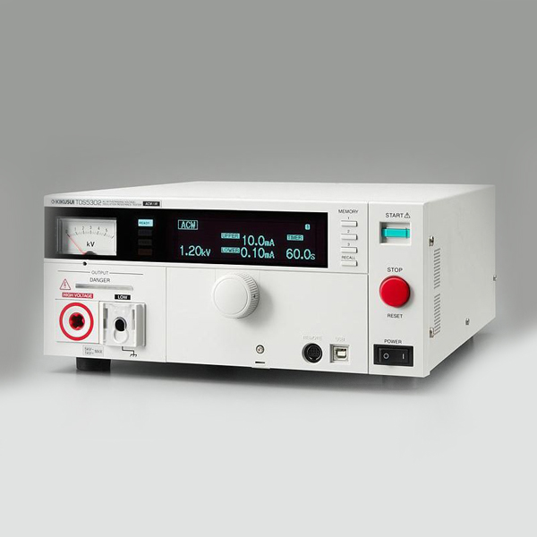 디바이스마트,계측기/측정공구 > 전기/전자 계측기 > 누설전류계,KIKUSUI,5kV AC / 6kV DC 내전압 시험기 [TOS5301],ACW：5kV/100mA, DCW：6kV/50W , 신개발PWM 앰프 탑재,