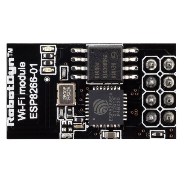 디바이스마트,MCU보드/전자키트 > 통신/네트워크 > 와이파이,RobotDyn,ESP8266 ESP-01 WiFi 모듈 [RD114],6970622931973, 마이크로 컨트롤러가 Wi-Fi 네트워크에 액세스 할 수 있게 해주는 Wi-Fi 모듈 / 마이크로 컨트롤러 역할을 하도록 프로그래밍할 수 있음
