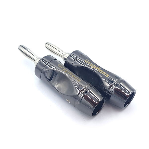 절연 메탈 슬리브 바나나잭 2개 [SY-SPK048]