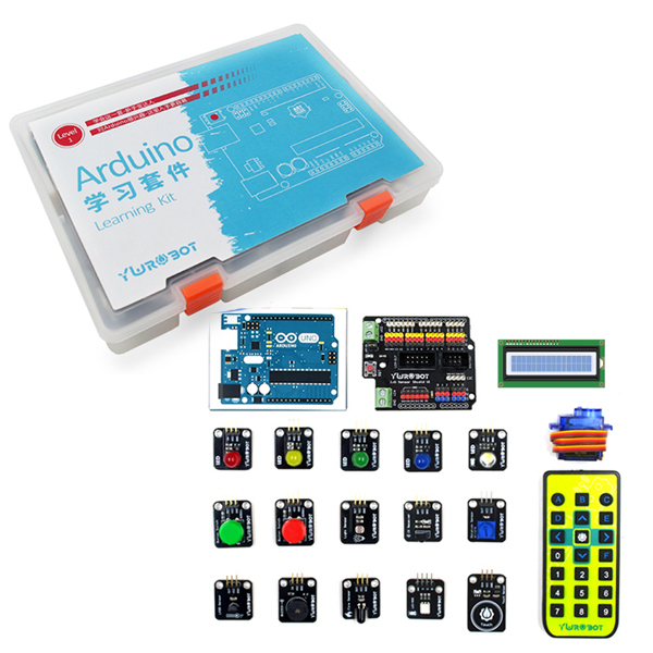 아두이노 UNO R3 레벨1 학습 키트 [KIT080111]