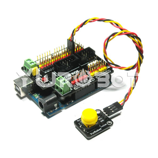 디바이스마트,MCU보드/전자키트 > 버튼/스위치/제어/RTC > 버튼/스위치/조이스틱,YwRobot,아두이노 버튼 모듈 4개 SET [ELB030632],아두이노, 라즈베리파이 호환 버튼 모듈 4개 세트 / 레드,옐로우,그린,블루
