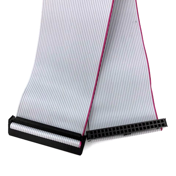 디바이스마트,케이블/전선 > 플랫케이블 (IDC) > 2.54mm용 플랫 케이블,OEM,라즈베리파이 GPIO 호환 IDC 케이블 2.54mm 40핀 50cm [SZ-XL041],라즈베리파이용 40핀 IDC 케이블 / A-A Same Direction Type / 핀 간격 : 2.54mm / 최고온도: 105℃ / 전압: 300V / 규격 : 28AWG / 길이 : 50cm / 색상 : 블랙 (중간 분리선으로 인해 길이가 다소 차이가 있을 수 있습니다.)