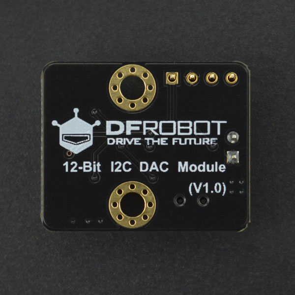 디바이스마트,MCU보드/전자키트 > 전원/신호/저장/응용 > ADC/DAC,DFROBOT,Gravity: I2C 12Bit DAC 모듈 [DFR0552],12bit I2C DAC 모듈은 EEPROM이 있는 작고 사용하기 쉬운 디지털 아날로그 컨버터입니다. 디지털 값을 해당 아날로그 전압 신호로 정확하게 변환 할 수 있으므로 창의적인 프로젝트 및 자동 제어 시스템에서 유용합니다.
