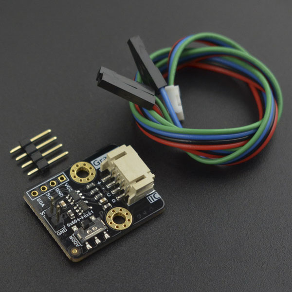 디바이스마트,MCU보드/전자키트 > 전원/신호/저장/응용 > ADC/DAC,DFROBOT,Gravity: I2C 12Bit DAC 모듈 [DFR0552],12bit I2C DAC 모듈은 EEPROM이 있는 작고 사용하기 쉬운 디지털 아날로그 컨버터입니다. 디지털 값을 해당 아날로그 전압 신호로 정확하게 변환 할 수 있으므로 창의적인 프로젝트 및 자동 제어 시스템에서 유용합니다.