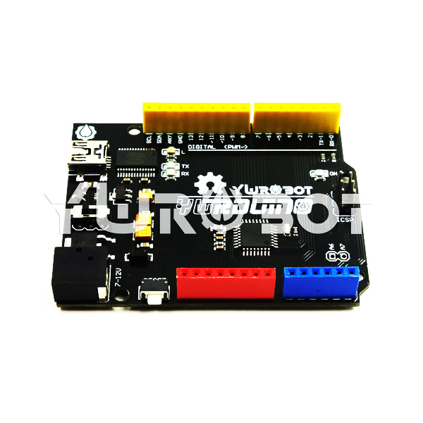 디바이스마트,오픈소스/코딩교육 > 아두이노 > 아두이노 호환보드,YwRobot,아두이노 Mega328 호환보드 [ARD050000],Arduino와 완벽하게 호환되는 mega328 호환보드 / Atmel Atmega328AU 마이크로 컨트롤러 사용 / Duemilanoove 디자인을 기반으로하며, IDE와 완벽하게 호환 / 출력 전압: 5V DC, 3.3V DC 출력