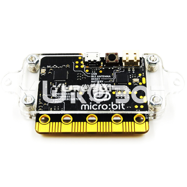디바이스마트,오픈소스/코딩교육 > Micro:Bit > 마이크로비트 케이스/악세사리,YwRobot,micro:bit  아크릴 케이스 (투명) [BRD070000],마이크로:비트 보드에 호환되는 아크릴 케이스입니다. / 색상: 투명 / 나사, 너트 * 4