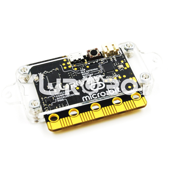 디바이스마트,오픈소스/코딩교육 > Micro:Bit > 마이크로비트 케이스/악세사리,YwRobot,micro:bit  아크릴 케이스 (투명) [BRD070000],마이크로:비트 보드에 호환되는 아크릴 케이스입니다. / 색상: 투명 / 나사, 너트 * 4