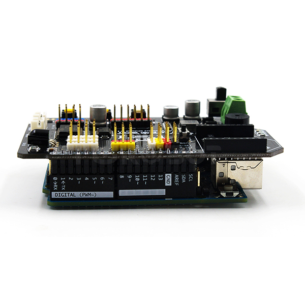 디바이스마트,오픈소스/코딩교육 > 아두이노 > 아두이노 호환쉴드,YwRobot,아두이노 스마트카용 블루투스 XBEE 확장보드 [ARD080302],아두이노 호환 스마트카 확장보드로 재미있는 학습이 가능 / 무선 블루투스 XBEE / 입력 전압: 6-12V / 출력 전압: 5V