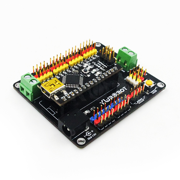 디바이스마트,오픈소스/코딩교육 > 아두이노 > 아두이노 호환쉴드,YwRobot,아두이노 나노 IO 확장보드 [ARD080123],아두이노 나노 호환 확장 실드 / 3핀 케이블 포함으로 더 많은 프로젝트를 할 수 있음 / 입력 전압: 6-12V / 출력 전압: 5V / 사이즈: 65 * 55MM