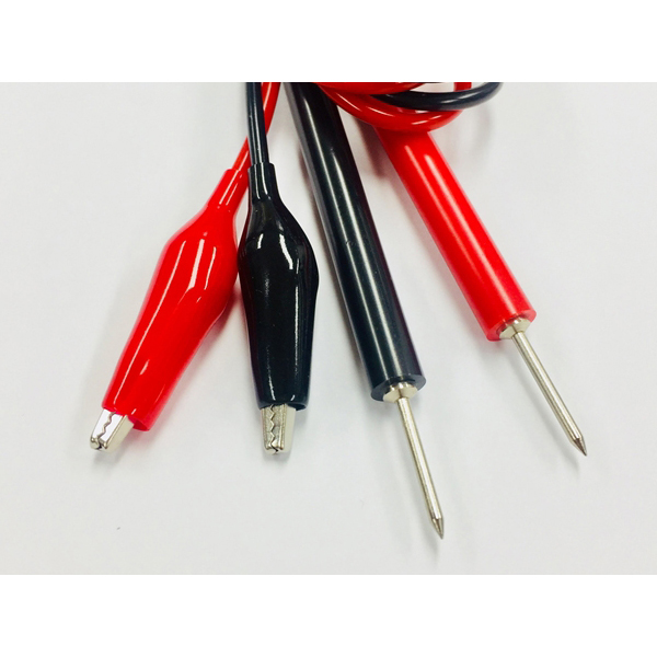 디바이스마트,계측기/측정공구 > 전기/전자 계측기 > 액세서리,거상인,[GSH-03314] 테스트핀 + 악어클립 1000mm (Black + Red),국산제조 테스트핀 + 악어클립 / 길이 : 1000mm / 빨강 & 검정 ★  테스트선 ==> 0.75SQ  자재 사양 변경됩니다.  ★