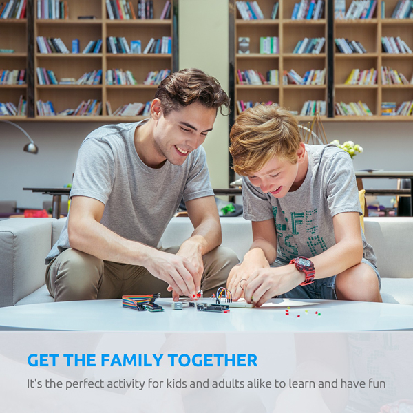 디바이스마트,오픈소스/코딩교육 > 아두이노 > 아두이노 교육용키트,SunFounder,아두이노용 슈퍼 스타터 키트 V2.0 [TS0173],아두이노, 프로그래밍을 배우는 초보자를 위한 스타터 키트 / 19개의 다양한 프로젝트를 제공 / 자세한 설명이 포함되어 있는 사용자 매뉴얼(영문) 제공 / LED, DC 모터, LCD 등 포함 / 아두이노 보드 미포함