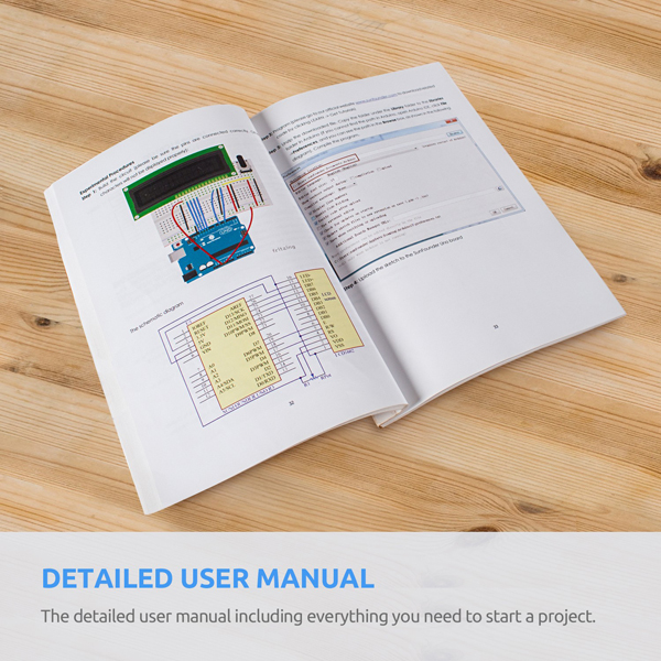 디바이스마트,오픈소스/코딩교육 > 아두이노 > 아두이노 교육용키트,SunFounder,아두이노용 슈퍼 스타터 키트 V2.0 [TS0173],아두이노, 프로그래밍을 배우는 초보자를 위한 스타터 키트 / 19개의 다양한 프로젝트를 제공 / 자세한 설명이 포함되어 있는 사용자 매뉴얼(영문) 제공 / LED, DC 모터, LCD 등 포함 / 아두이노 보드 미포함