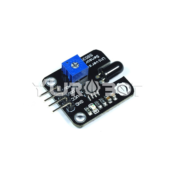 디바이스마트,MCU보드/전자키트 > 센서모듈 > 먼지/가스/연기/불꽃 > 화염/불꽃/번개센서,YwRobot,아두이노 적외선 불꽃감지 모듈 [SEN040132],아두이노 호환 / 로봇,스마트카에 사용하기에 좋은 불꽃감지 모듈 / 전압 : 3.3V, 5V / 탐지 거리 : 30-800mm / 사이즈 : 28 * 24mm