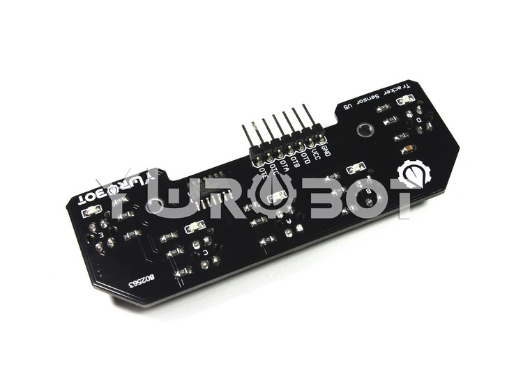 디바이스마트,MCU보드/전자키트 > 센서모듈 > 라이다/거리/초음파/라인 > 적외선(IR)/라인센서,YwRobot,5방향 적외선 추적 센서 모듈 [SEN040134],스마트카용 5방향 적외선 추적 센서 / 적외선 흑백 라인 탐지, 높은 인식, 안정적인 성능 프로브: TCRT5000 / 검출 거리: 3-12mm / 전압: 5V / 사이즈: 86*31mm