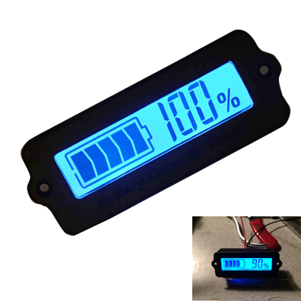 LCD형 배터리 잔량 표시 모듈 (블루) [SY-LD201]