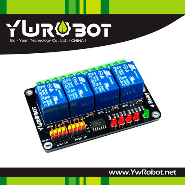 4채널 릴레이 모듈 [ELB040405]