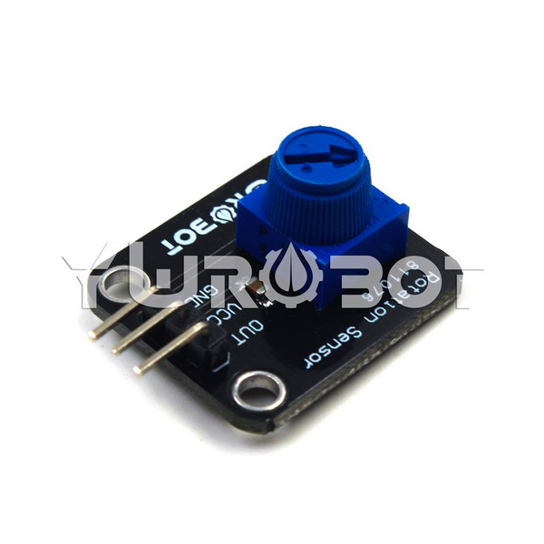 디바이스마트,MCU보드/전자키트 > 버튼/스위치/제어/RTC > 엔코더/가변저항,YwRobot,미니 로터리 포텐셔미터 모듈 [ELB040643],아두이노 호환 / 고품질 회전 포텐셔미터 모듈 / 전압: 3.3V, 5V / 사이즈: 24*21mm