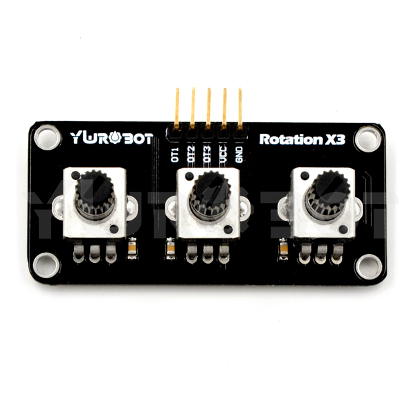 디바이스마트,MCU보드/전자키트 > 버튼/스위치/제어/RTC > 엔코더/가변저항,YwRobot,아날로그 포텐셔미터 모듈 [ELB080694],아두이노 호환 / 고품질 회전 포텐셔미터 모듈 / 회전 각도: 270 ° / 전압: 3.3V, 5V / 사이즈: 26 * 57mm
