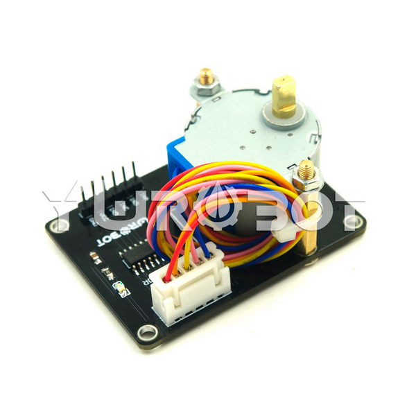 디바이스마트,MCU보드/전자키트 > 버튼/스위치/제어/RTC > 모터/모터컨트롤,YwRobot,스테퍼 모터 확장보드 [ELB040408],아두이노 호환 / 감속비: 1/54 / 전압 : 5V / 사이즈: 57 * 41 * 31mm / 테스트용에 적합