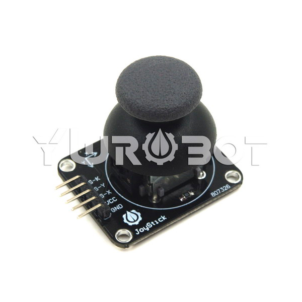 디바이스마트,MCU보드/전자키트 > 버튼/스위치/제어/RTC > 버튼/스위치/조이스틱,YwRobot,PS2 조이스틱 모듈 [ELB040644],아두이노, SCM, ARM, Raspberry Pi 호환 / X축과 Y축은 2개의 포텐셔미터를 출력하며, AD 변환을 통해 비틀림 각도를 읽을 수 있습니다. / 전압 : 3.3V, 5V