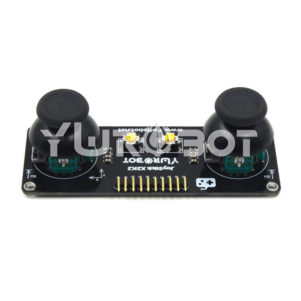 디바이스마트,MCU보드/전자키트 > 버튼/스위치/제어/RTC > 버튼/스위치/조이스틱,YwRobot,PS2 조이스틱 듀얼 로커 버튼 모듈 [ELB070682],X축과 Y축은 2개의 포텐셔미터를 출력하며, AD 변환을 통해 비틀림 각도를 읽을 수 있습니다. / 2개 버튼 / 전압: 3.3V, 5V / 사이즈: 90 * 34 * 28mm