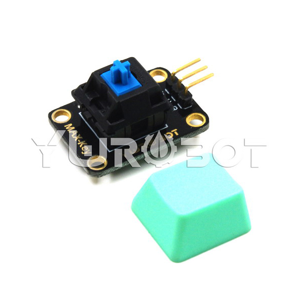 디바이스마트,MCU보드/전자키트 > 버튼/스위치/제어/RTC > 버튼/스위치/조이스틱,YwRobot,기계식 키보드 버튼 모듈 스카이블루 [ELB070688],아두이노, 라즈베리파이 호환 / 색상: 스카이블루 키 캡 / 전압: 3.5, 5V / 사이즈: 29 * 20 * 25mm