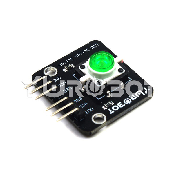 디바이스마트,MCU보드/전자키트 > 버튼/스위치/제어/RTC > 버튼/스위치/조이스틱,YwRobot,LED 제어 버튼 스위치 모듈 그린 [ELB050653],아두이노 호환 / 전압: 5V / 내부 LED 키와 버튼을 독립적으로 제어 할 수 있으며, 단독으로 사용하거나 함께 사용할 수 있습니다. 