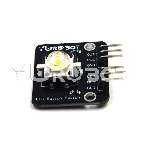 디바이스마트,MCU보드/전자키트 > 버튼/스위치/제어/RTC > 버튼/스위치/조이스틱,YwRobot,LED 제어 버튼 스위치 모듈 화이트 [ELB050655],아두이노 호환 / 전압: 5V / 내부 LED 키와 버튼을 독립적으로 제어 할 수 있으며, 단독으로 사용하거나 함께 사용할 수 있습니다. 