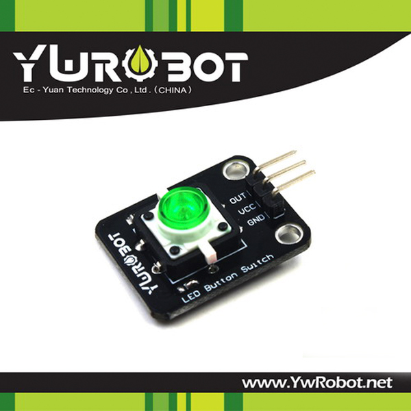 LED 버튼 스위치 모듈 그린 [ELB050663]