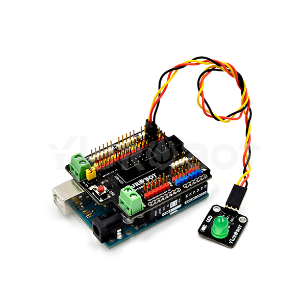 디바이스마트,MCU보드/전자키트 > 디스플레이 > LED,YwRobot,아두이노 8mm LED 모듈 옐로우 [ELB050094],색상: 옐로우 / 밝기 : 보통 / LED : 8mm LED / 전압 : 5V / 입력 : 디지털 레벨 / 낱개 1개 발송