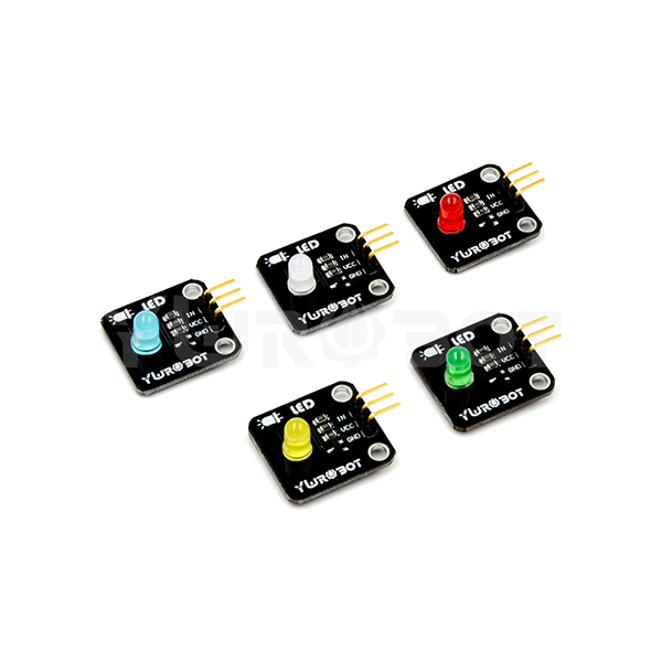 아두이노 5mm LED 모듈 옐로우 [ELB080008]