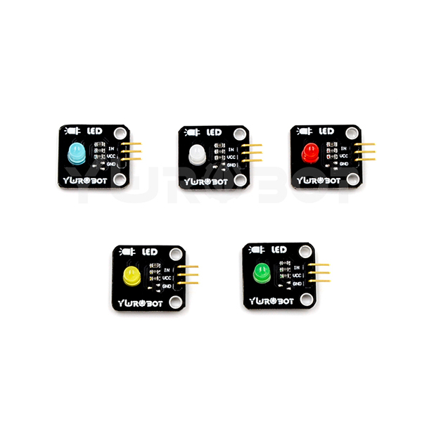 디바이스마트,MCU보드/전자키트 > 디스플레이 > LED,YwRobot,아두이노 5mm LED 모듈 옐로우 [ELB080008],색상: 옐로우 / 밝기 : 보통 / LED : 5mm LED / 전압 : 5V / 입력 : 디지털 레벨