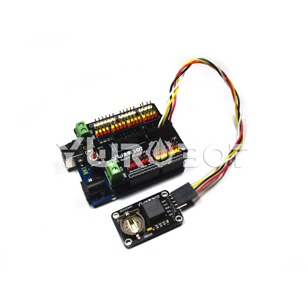 디바이스마트,MCU보드/전자키트 > 버튼/스위치/제어/RTC > RTC/타이머,YwRobot,SD2403 고정밀 실시간 클록 RTC 모듈 [ELB040502],아두이노 호환 / 년, 월, 일, 주,시, 분, 초 BCD 코드 입출력 및 각 시간 레지스터는 별도의 주소를 통해 액세스 가능 / 칩 : SD2403 API / 전압 : 3.3 ~ 5V