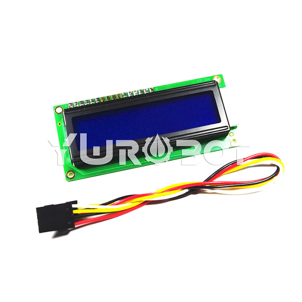 아두이노 1602 LCD I2C 디스플레이 모듈 V2 블루 [DIS040005]