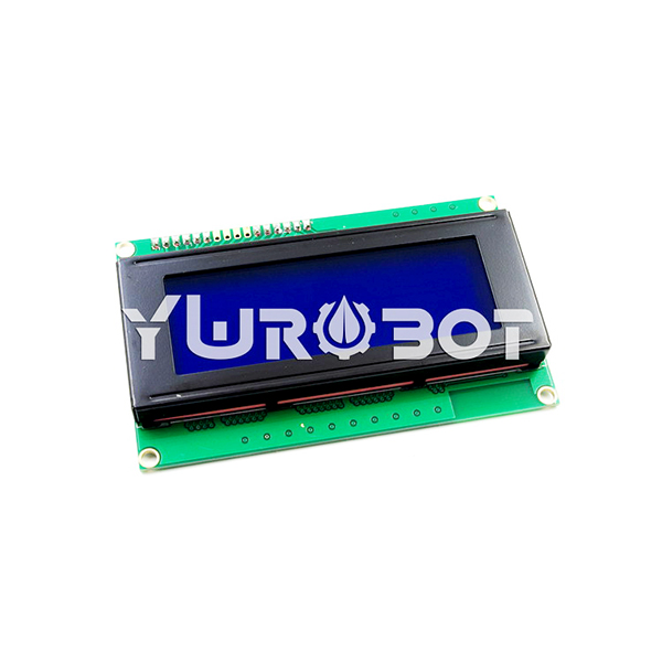 디바이스마트,MCU보드/전자키트 > 디스플레이 > LCD/OLED,YwRobot,2004 LCD I2C 디스플레이 모듈 블루 [DIS030002],아두이노 호환 / LCD 화면 : 2004 문자 유형 (HD44780) 일반 디스플레이 / 색상 : 흰색 파란색 / 전압 : 5V