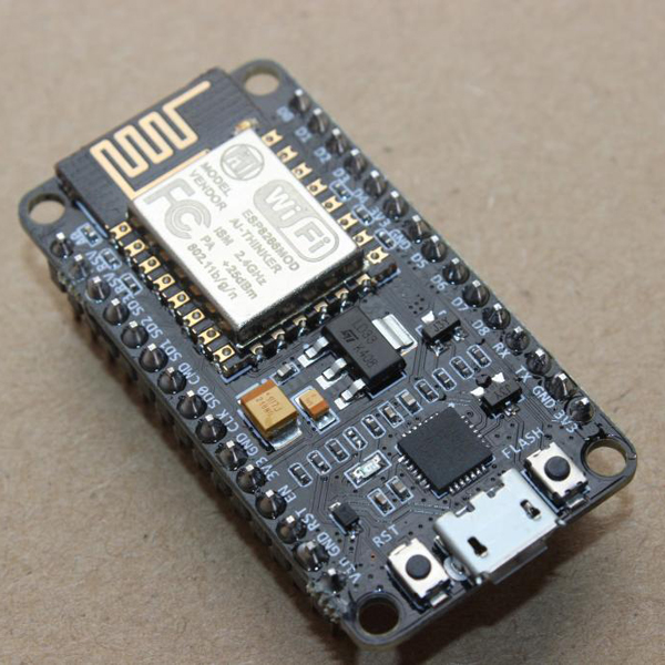 디바이스마트,MCU보드/전자키트 > 통신/네트워크 > 와이파이,Ai-Thinker,[정품] ESP8266 NodeMCU WiFi 시리얼 와이파이 모듈,* IC 칩은 CP2102 -> CH340C 로 변경이 되었습니다. AI-Thinker 직수입 정품 // FCC CE RoHS 인증, 802.11b/g/n Wi-Fi SOC 모듈, AT commands 지원, 추천 대체 상품 : WiFi&BT 콤보모듈키트 [Ai-WB2-12F-kit]