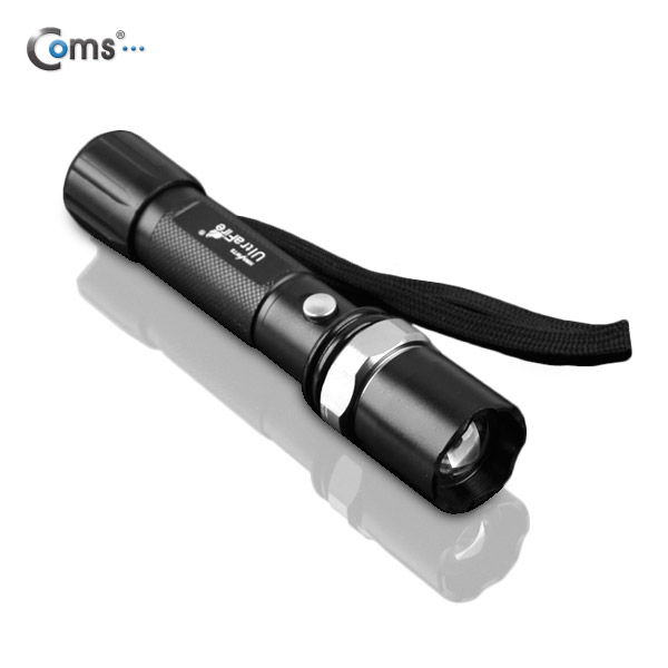 Coms 램프 (LED 손전등), 확대줌, 18650 x 1ea 사용 [BU036]